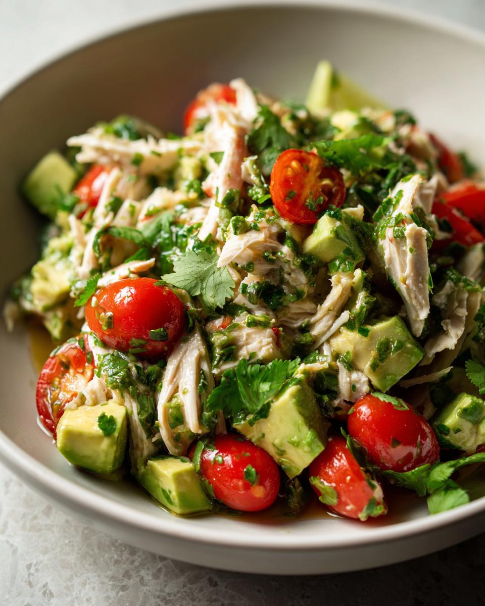 Avocado and Chicken Salad - detail 2