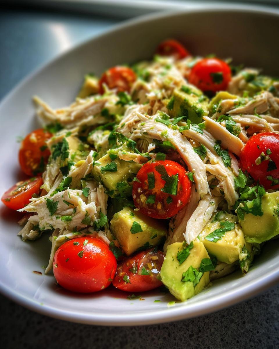 Avocado and Chicken Salad - detail 3