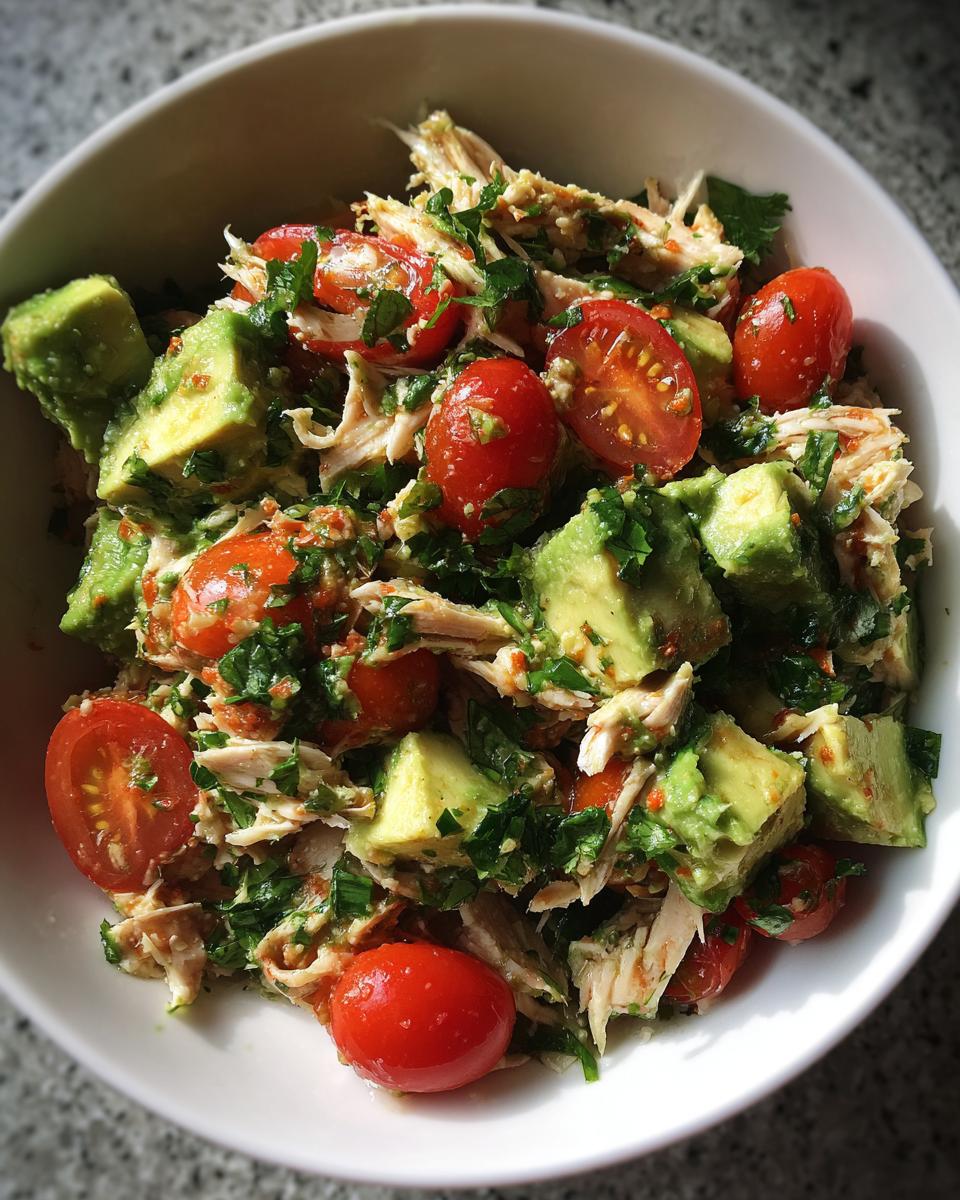 Avocado and Chicken Salad - detail 4