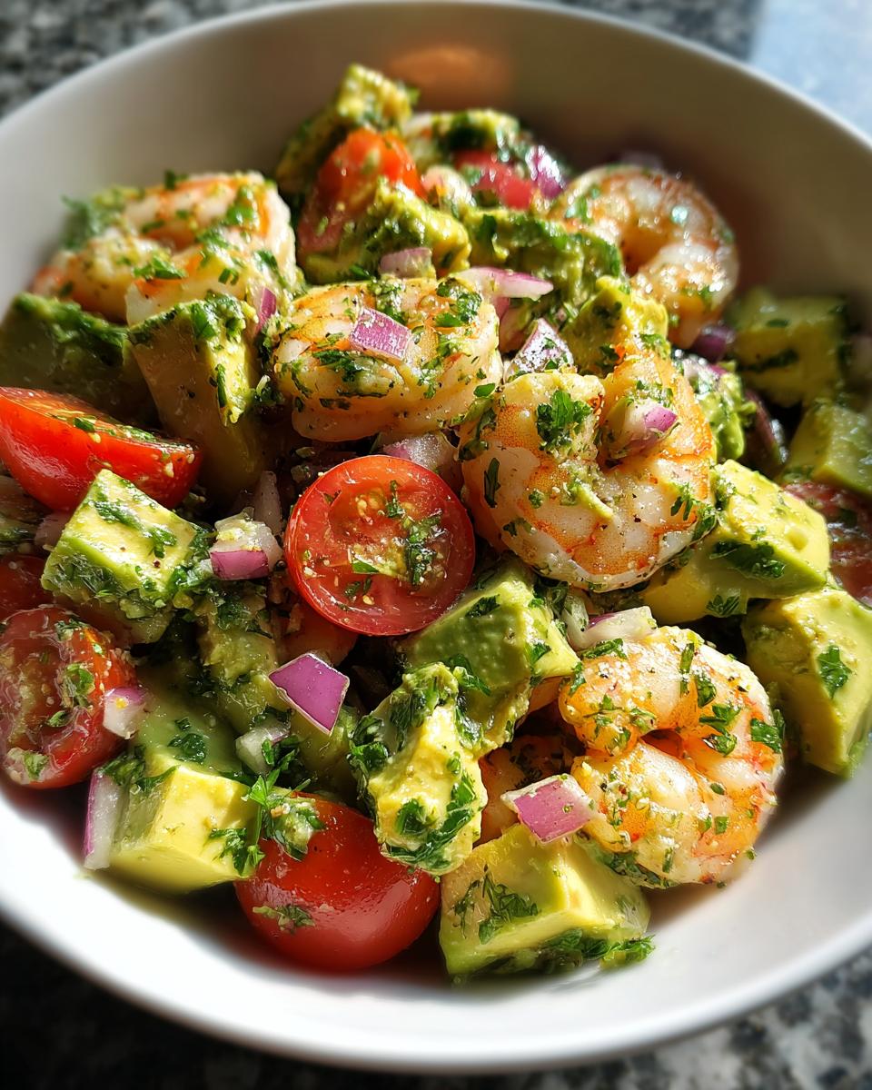 Avocado and Shrimp Salad - detail 3