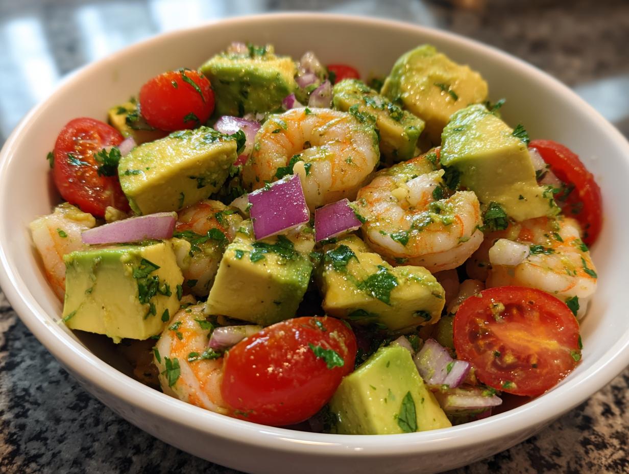 Avocado and Shrimp Salad