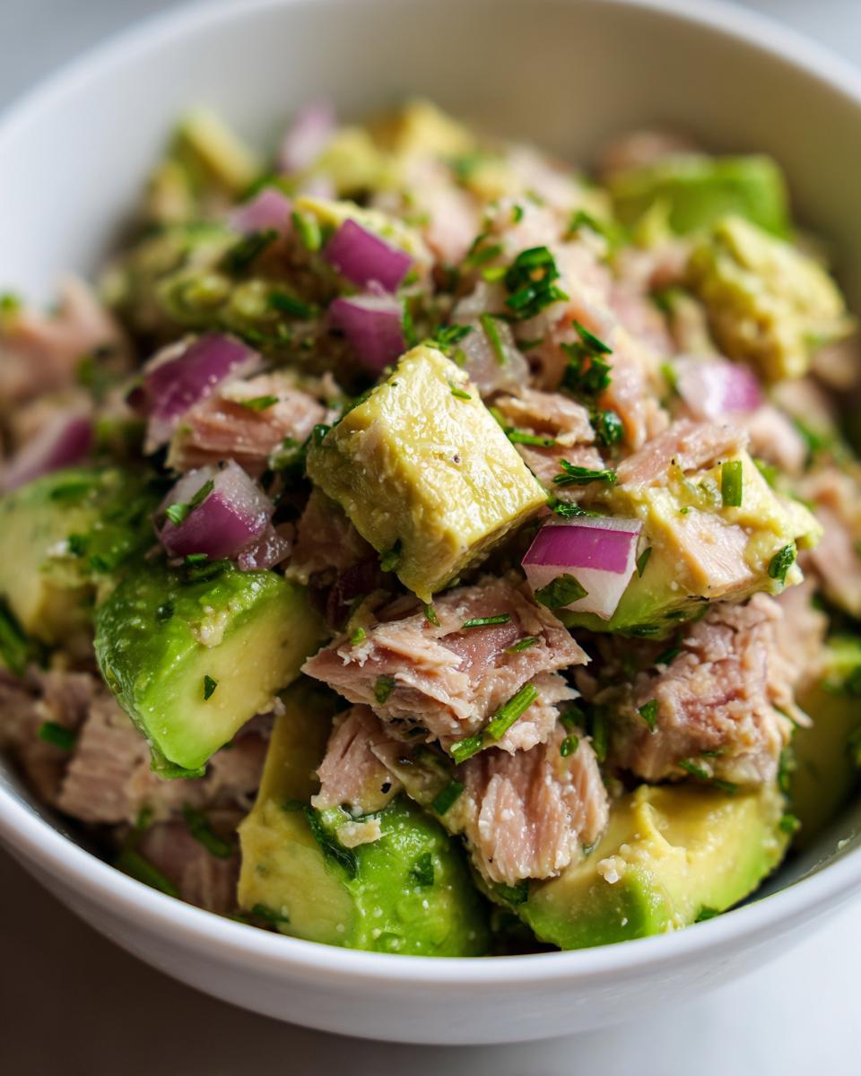 Avocado and Tuna Salad - detail 1