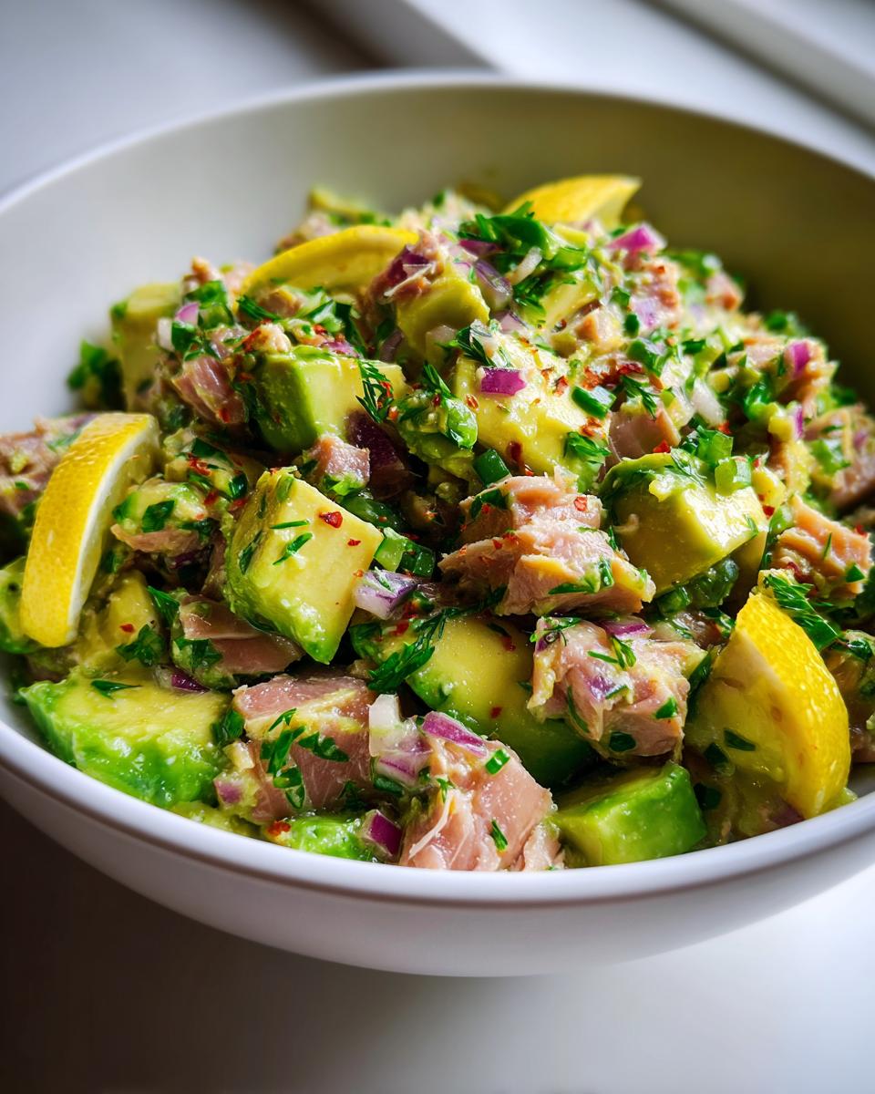 Avocado and Tuna Salad - detail 2