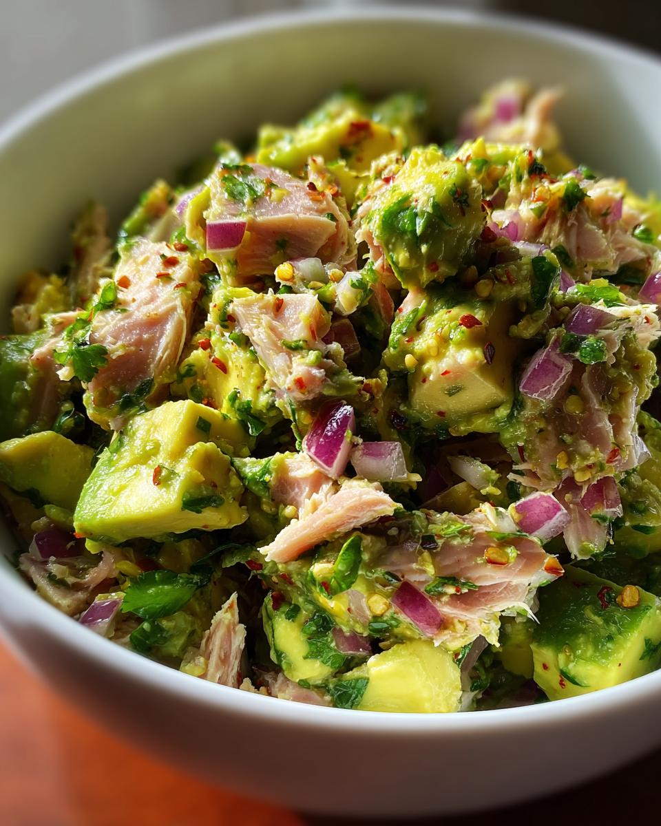 Avocado and Tuna Salad - detail 3