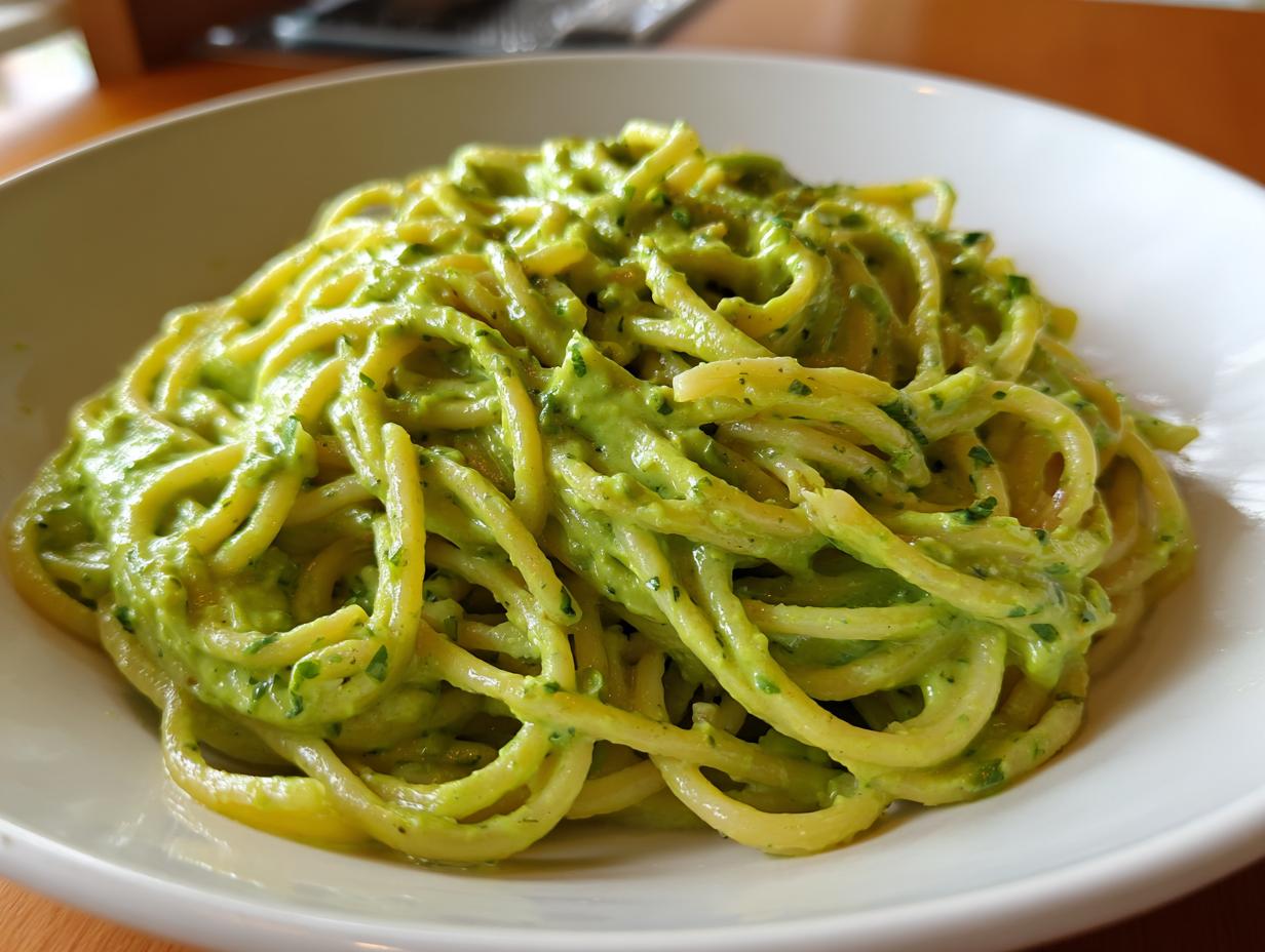Avocado creamy sauce Pasta