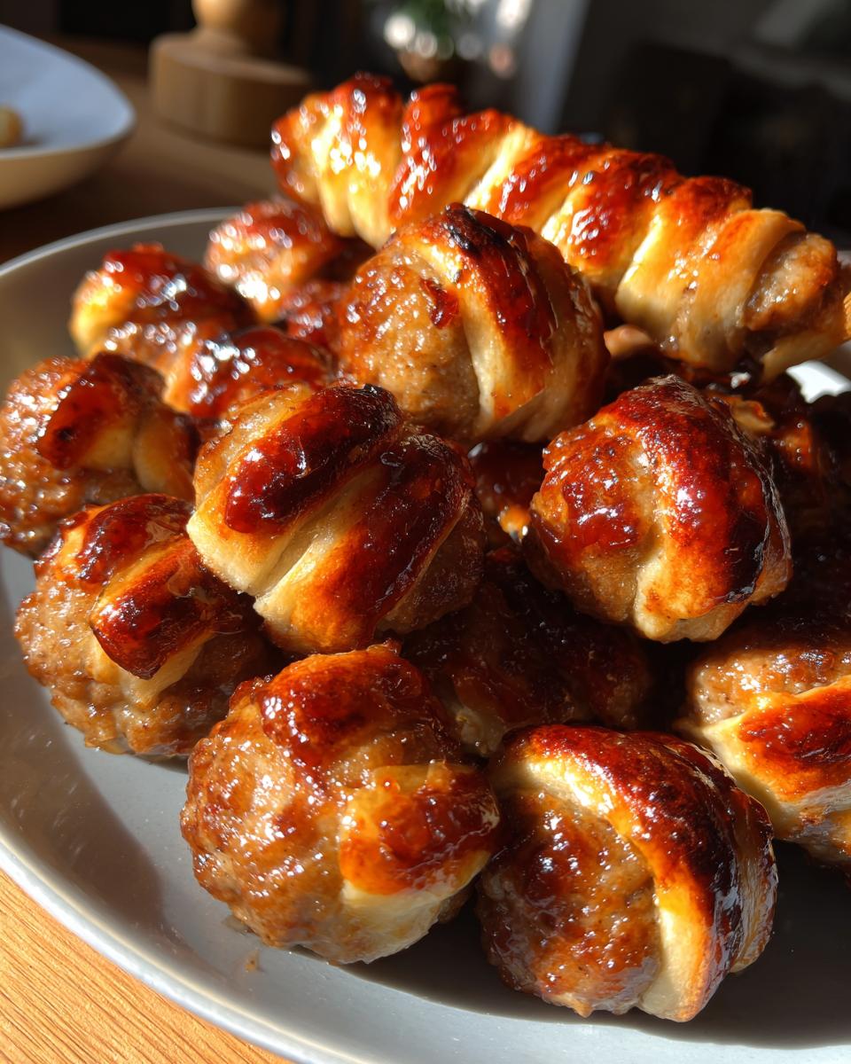 24 Irresistible BBQ Sauce Mummy Meatballs Kids Adore 6 BBQ Sauce Mummy Meatballs - detail 2