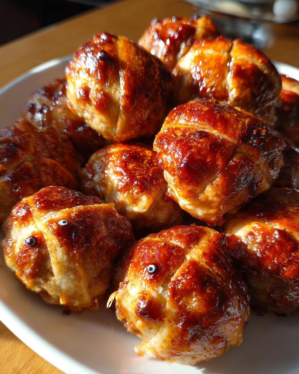 24 Irresistible BBQ Sauce Mummy Meatballs Kids Adore 7 BBQ Sauce Mummy Meatballs - detail 3