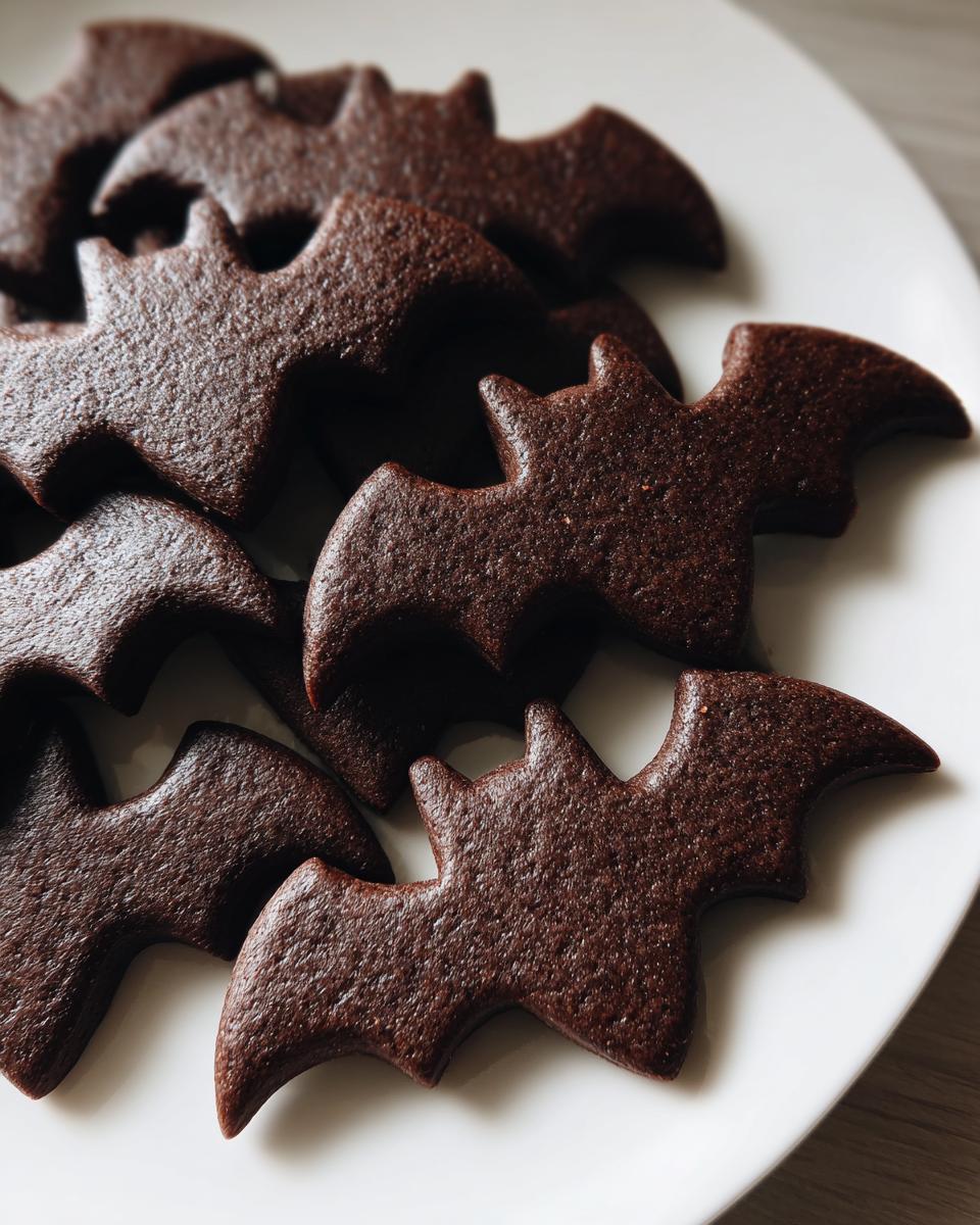 51 Irresistible Bat Silhouette Cookies That Steal the Show 7 Bat Silhouette Cookies - detail 3