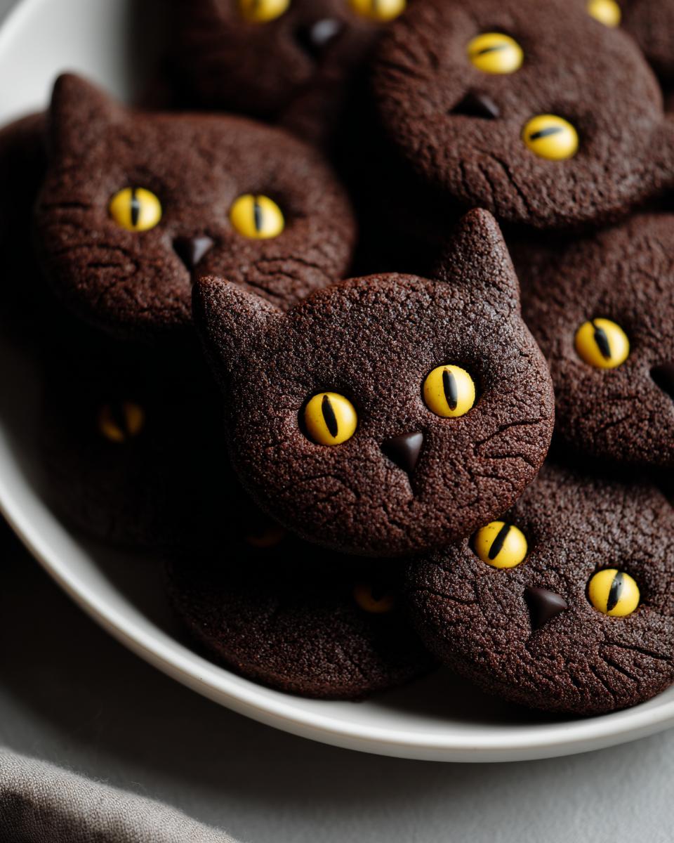 12 Spooky Black Cat Cookies Kids Will Love Baking 7 Black Cat Cookies - detail 3