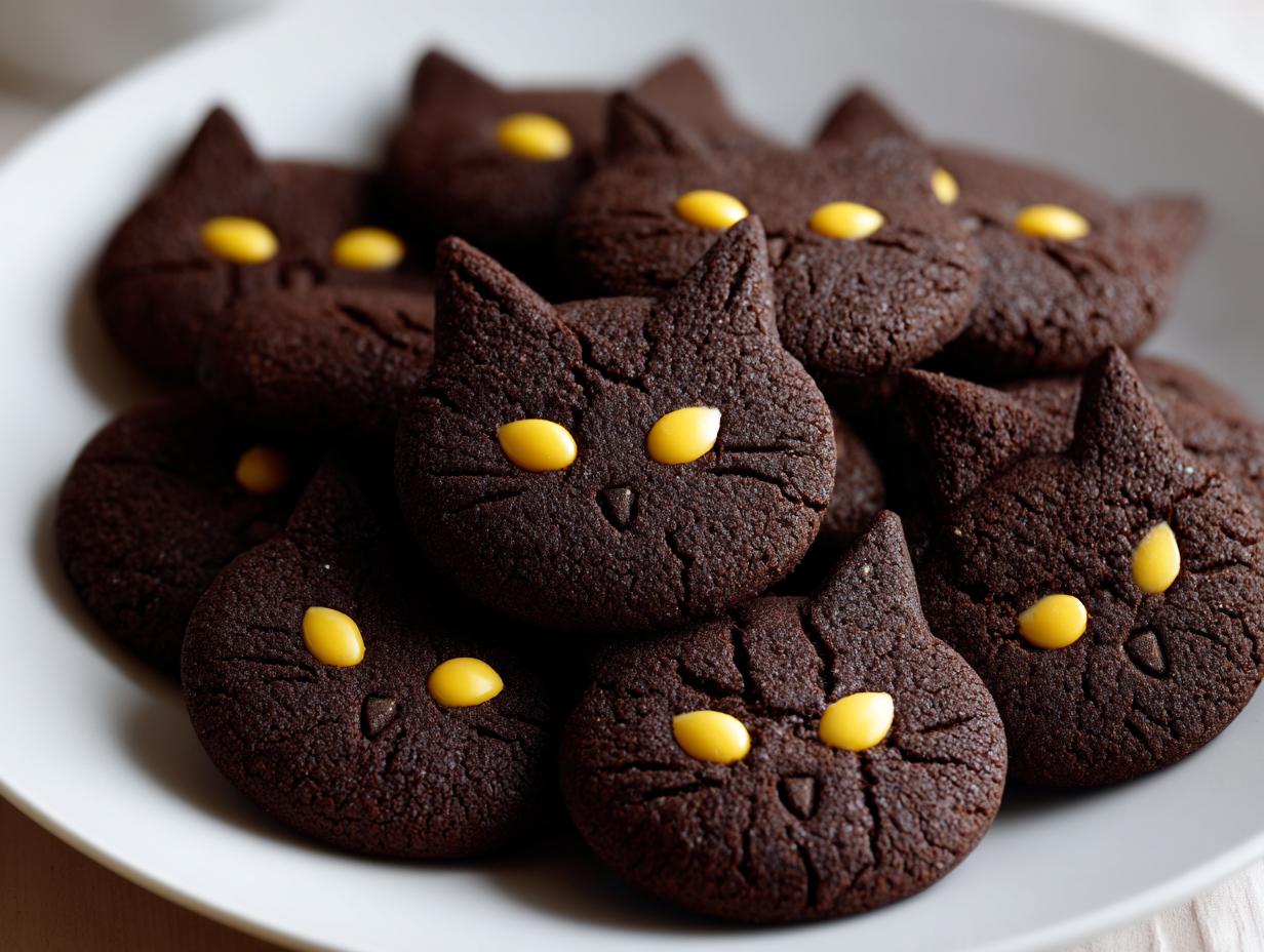 Black Cat Cookies
