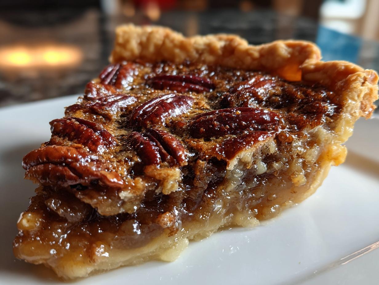 Bourbon Pecan Pie
