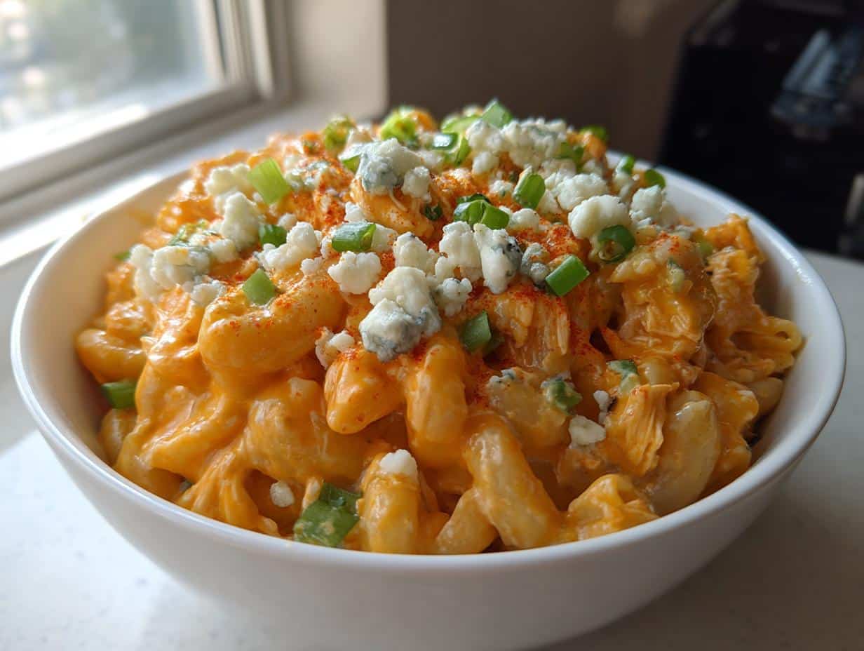Buffalo Chicken Mac and Cheese