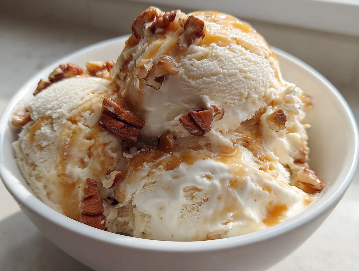 Butter Pecan Ice Cream