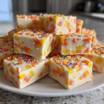 3-Ingredient Candy Corn Fudge - Irresistibly Creamy & Sweet 10 Candy Corn Fudge