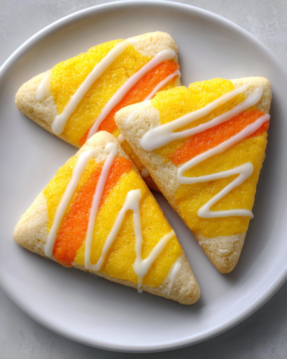 Candy Corn Sugar Cookies - detail 2