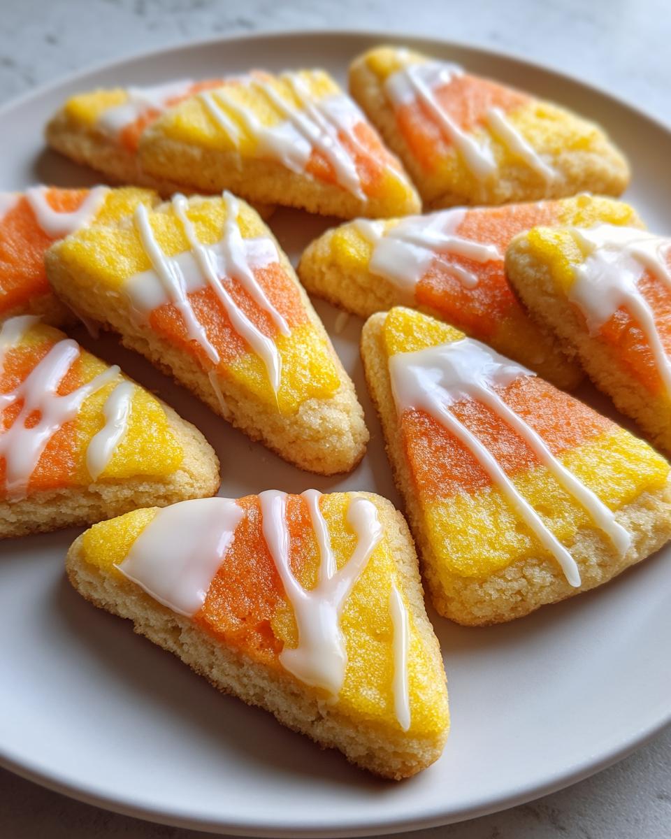 Candy Corn Sugar Cookies - detail 3