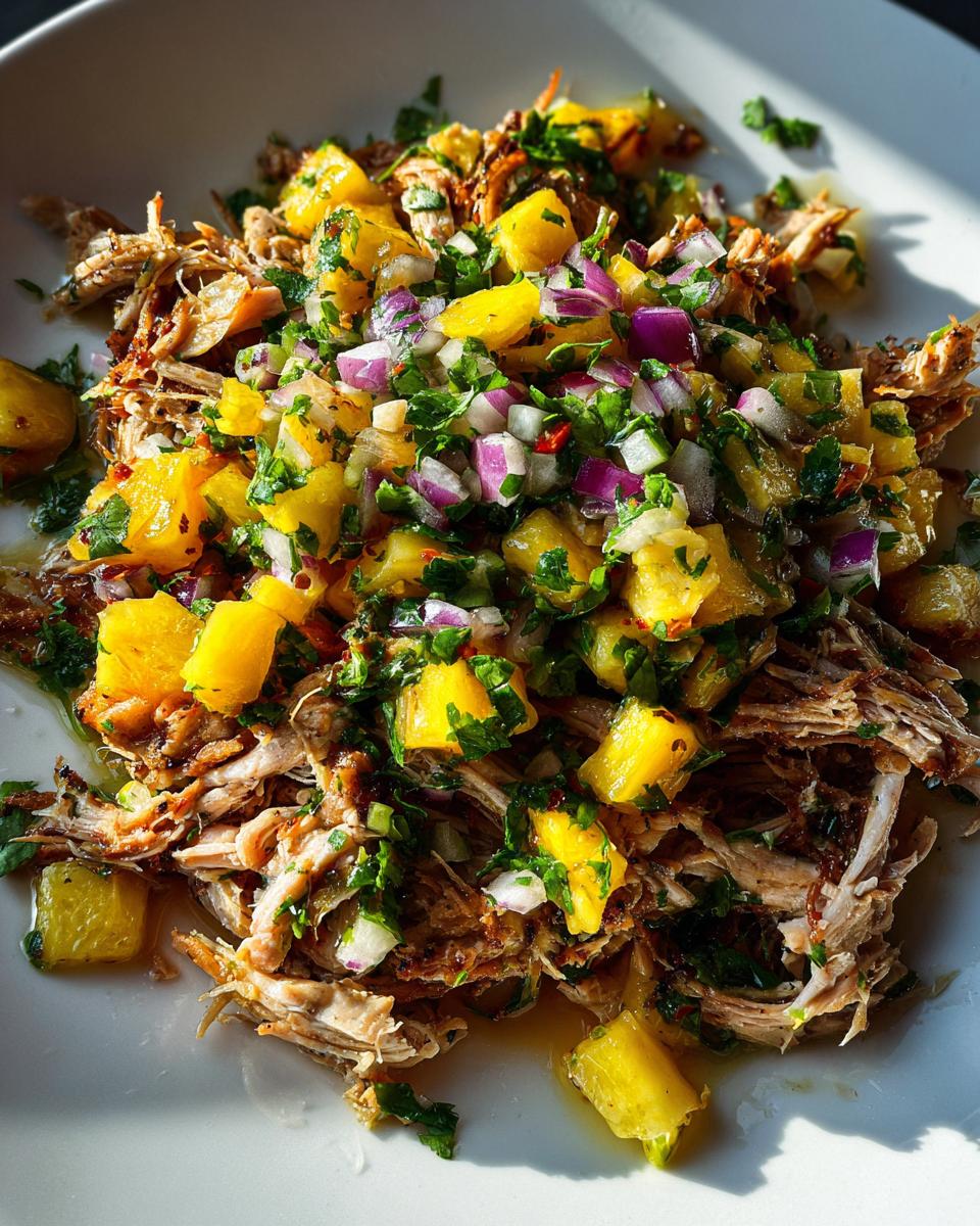Carnitas with Pineapple Salsa - detail 2