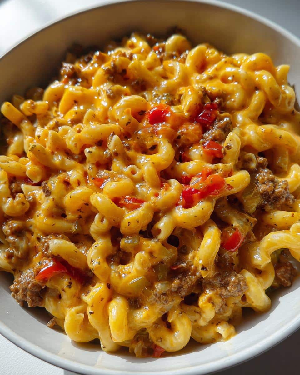 Cheeseburger Mac and Cheese - detail 4