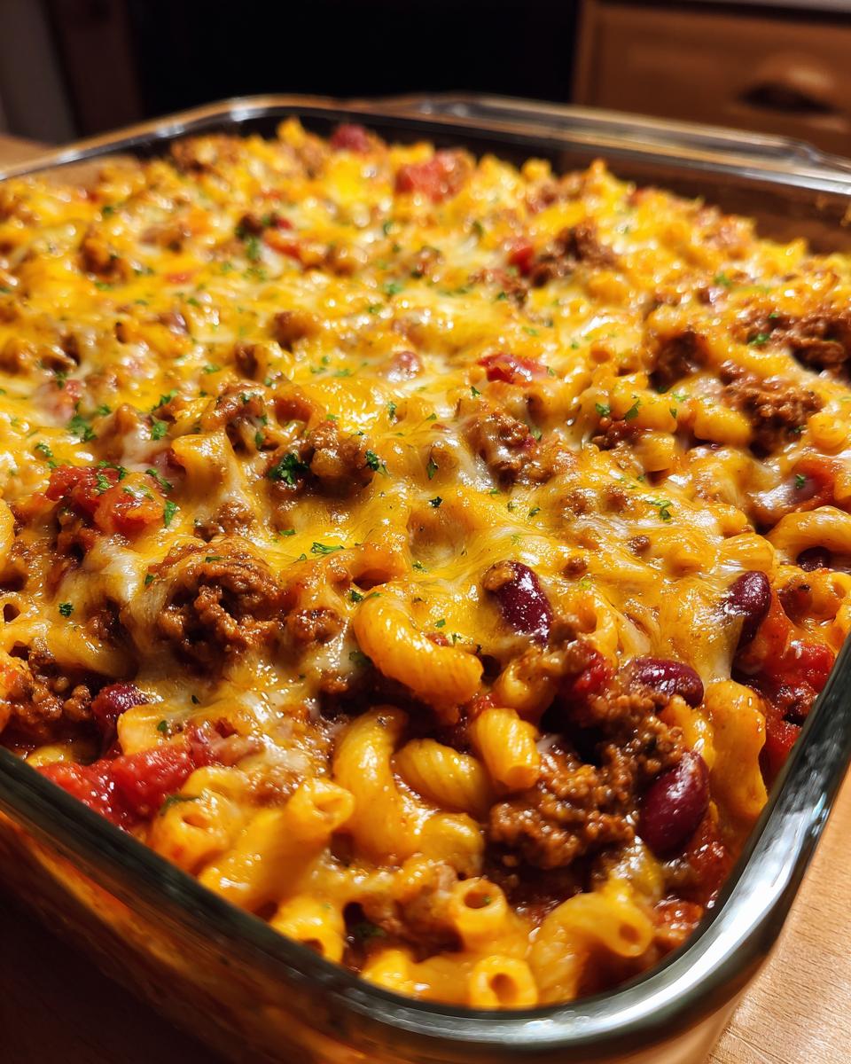 Amazing 1-Pot Chili Mac Casserole for Ultimate Comfort 7 Chili Mac Casserole - detail 3
