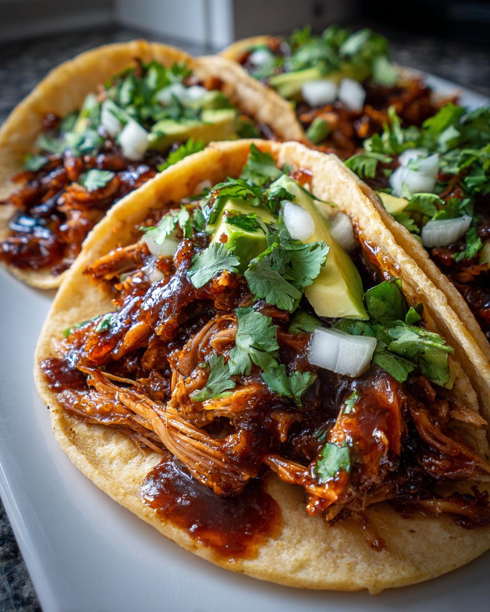 Chipotle Honey Carnitas Tacos - detail 1