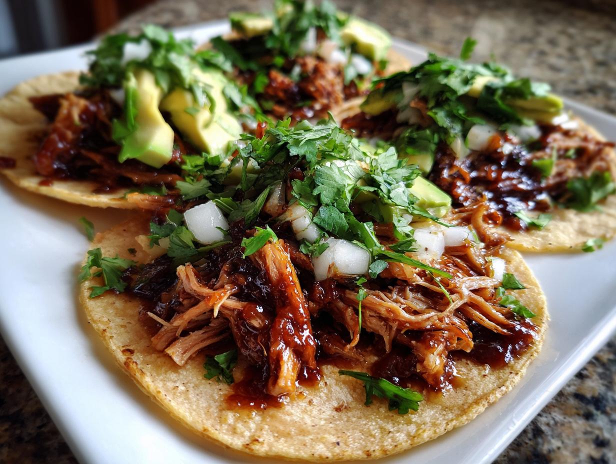 Chipotle Honey Carnitas Tacos
