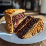Chocolate Brown Sugar Butter Cake with Spiced Pumpkin Frosting 10 Chocolate Brown Sugar Butter Cake with Spiced Pumpkin Frosting