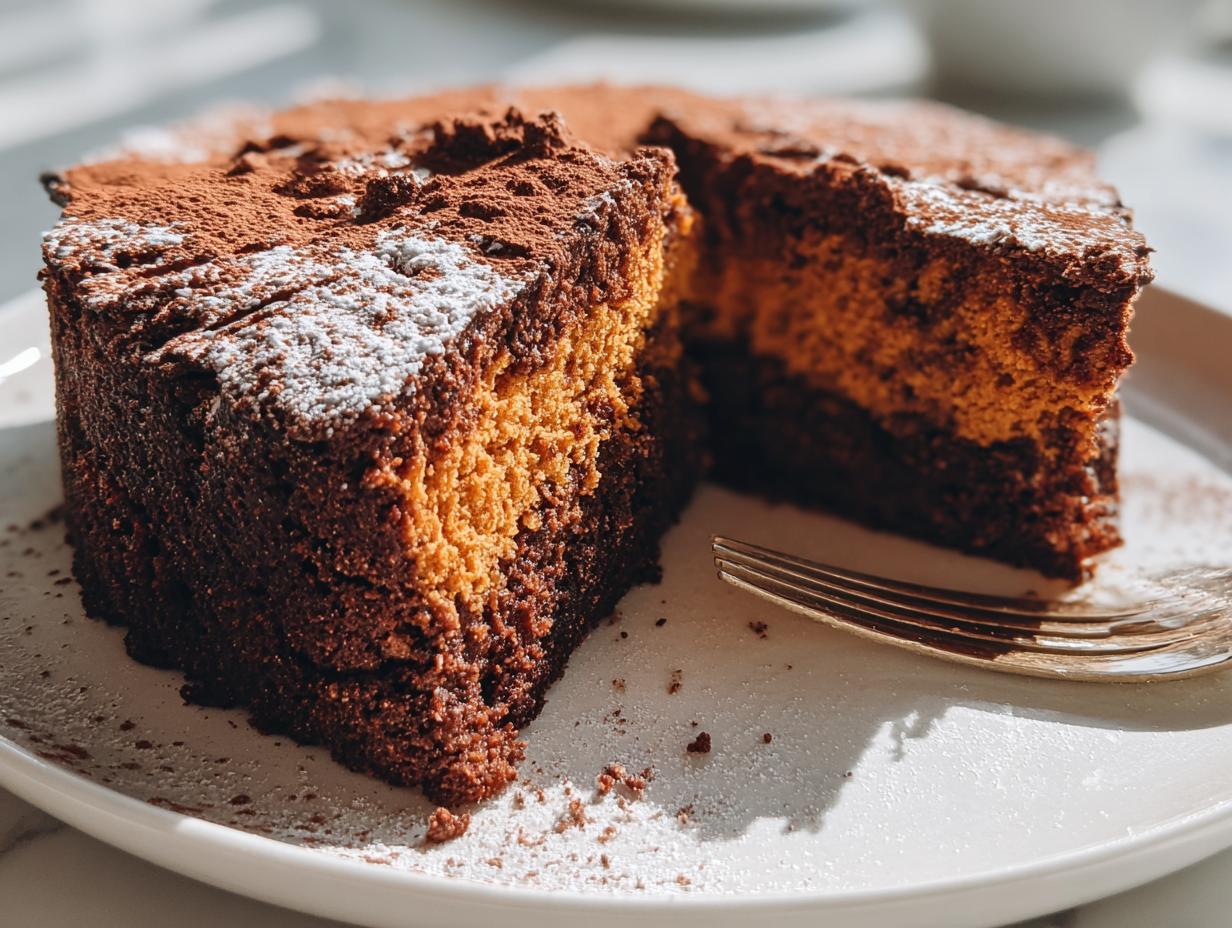 Chocolate Pumpkin Cake