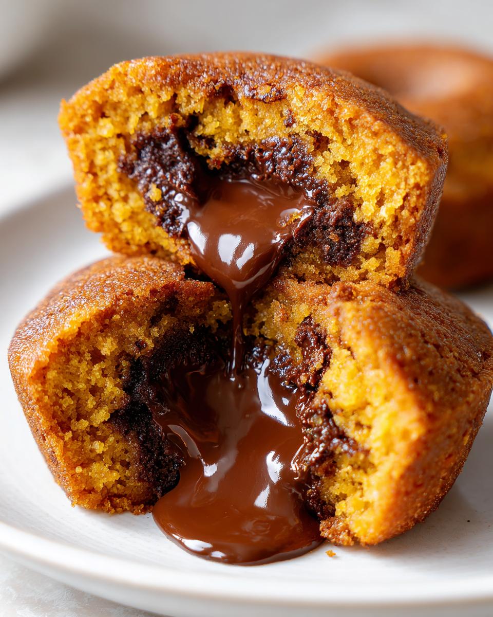 Irresistible Chocolate‑Filled Mini Pumpkin Cakes in 30 Minutes 9 Chocolate‑Filled Mini Pumpkin Cakes - detail 4