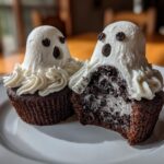 13 Spooky Cookies and Cream Ghost Cupcakes That Disappear Fast 8 Cookies and Cream Ghost Cupcakes