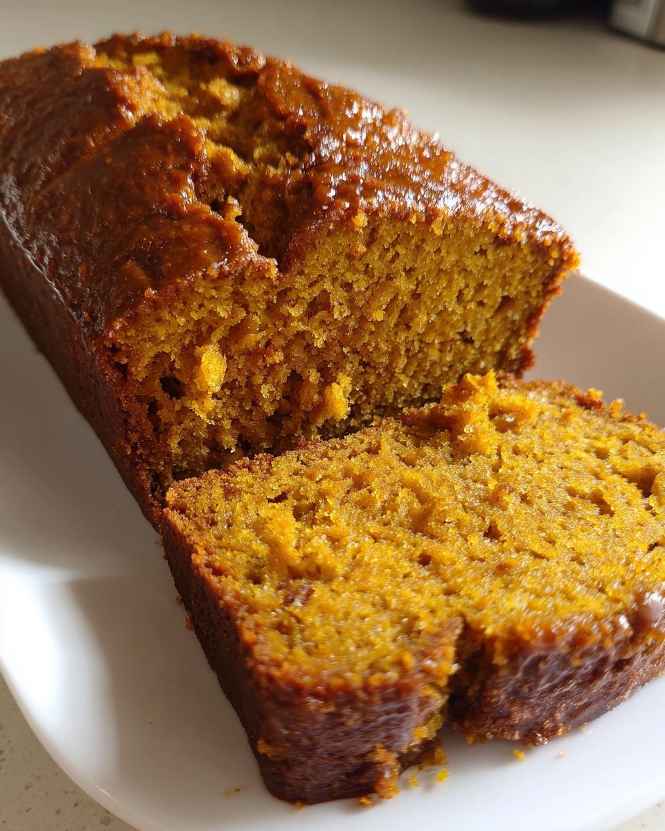 Copycat Starbucks Pumpkin Bread - detail 1