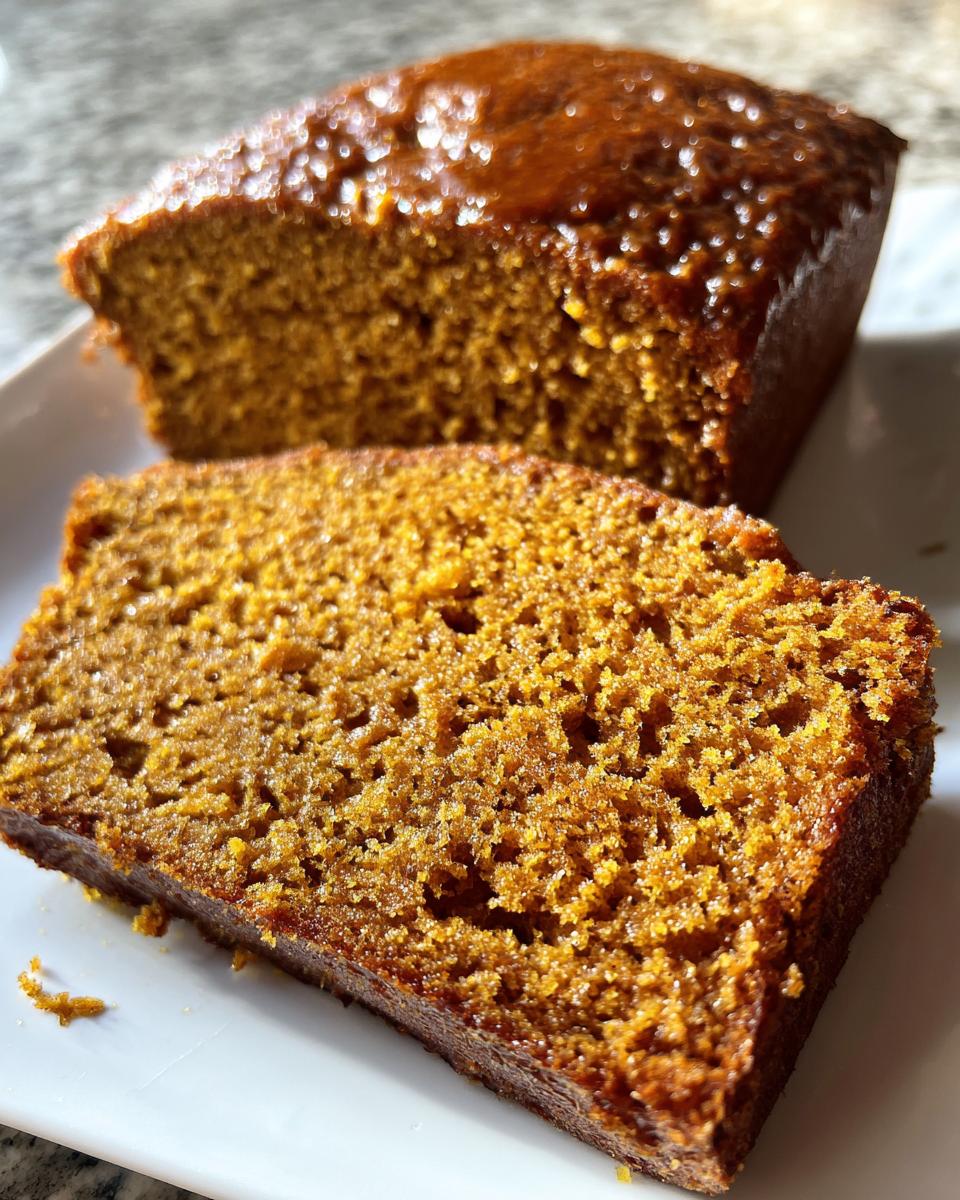 Copycat Starbucks Pumpkin Bread - detail 2