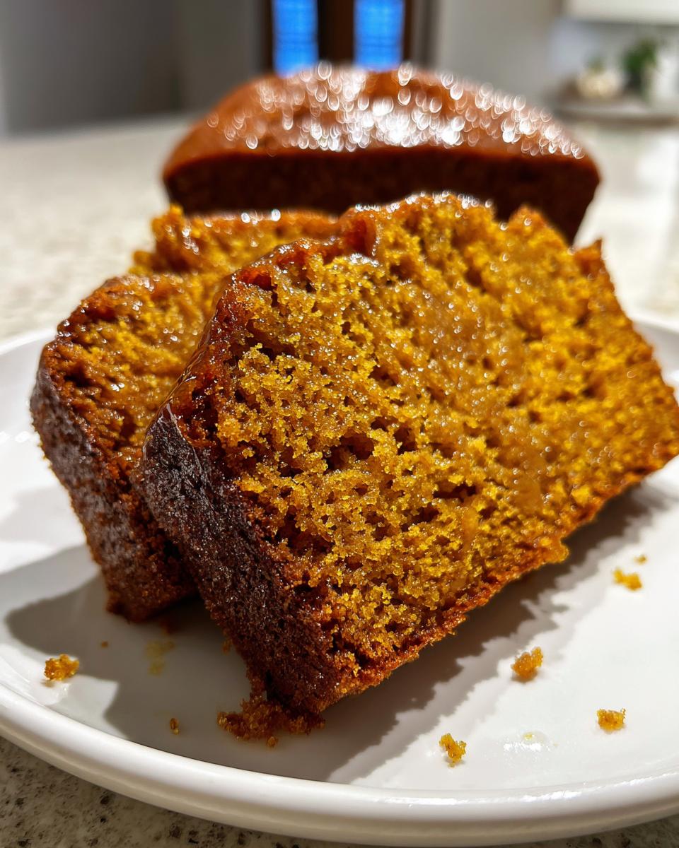 Copycat Starbucks Pumpkin Bread - detail 3