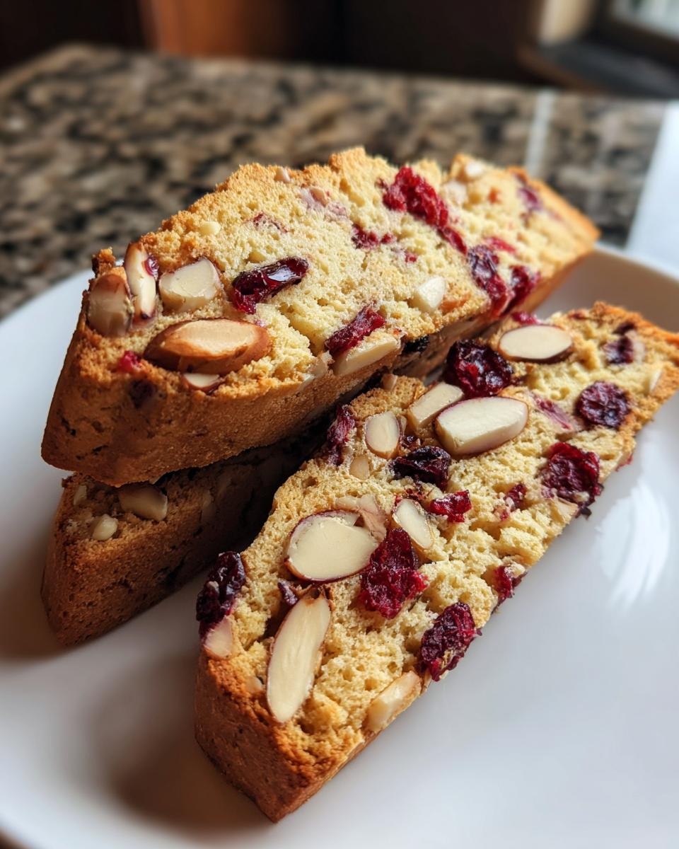 Irresistible Cranberry Almond Biscotti Recipe in 50 Minutes 4 Cranberry Almond Biscotti - detail 1