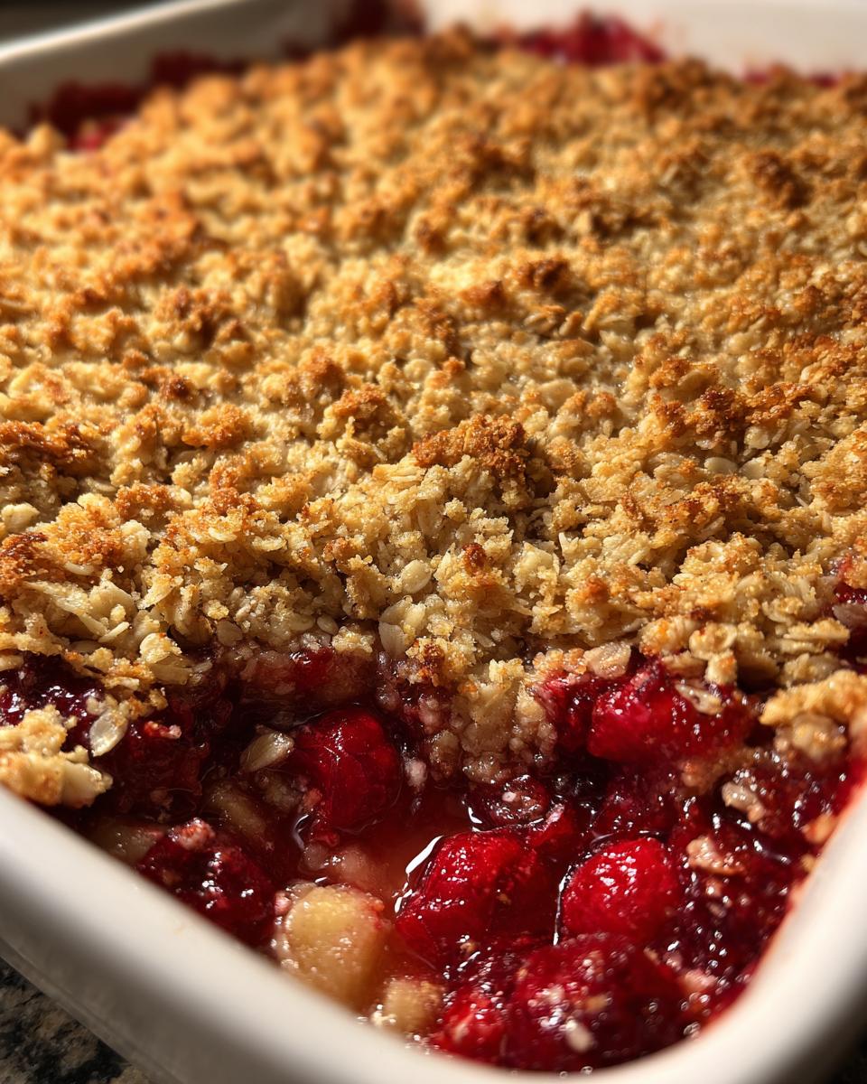 Irresistible Cranberry Apple Crisp Recipe in 1 Hour 7 Cranberry Apple Crisp - detail 2