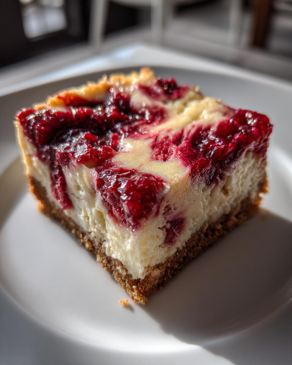 Irresistible 5-Ingredient Cranberry Cheesecake Bars 6 Cranberry Cheesecake Bars - detail 1