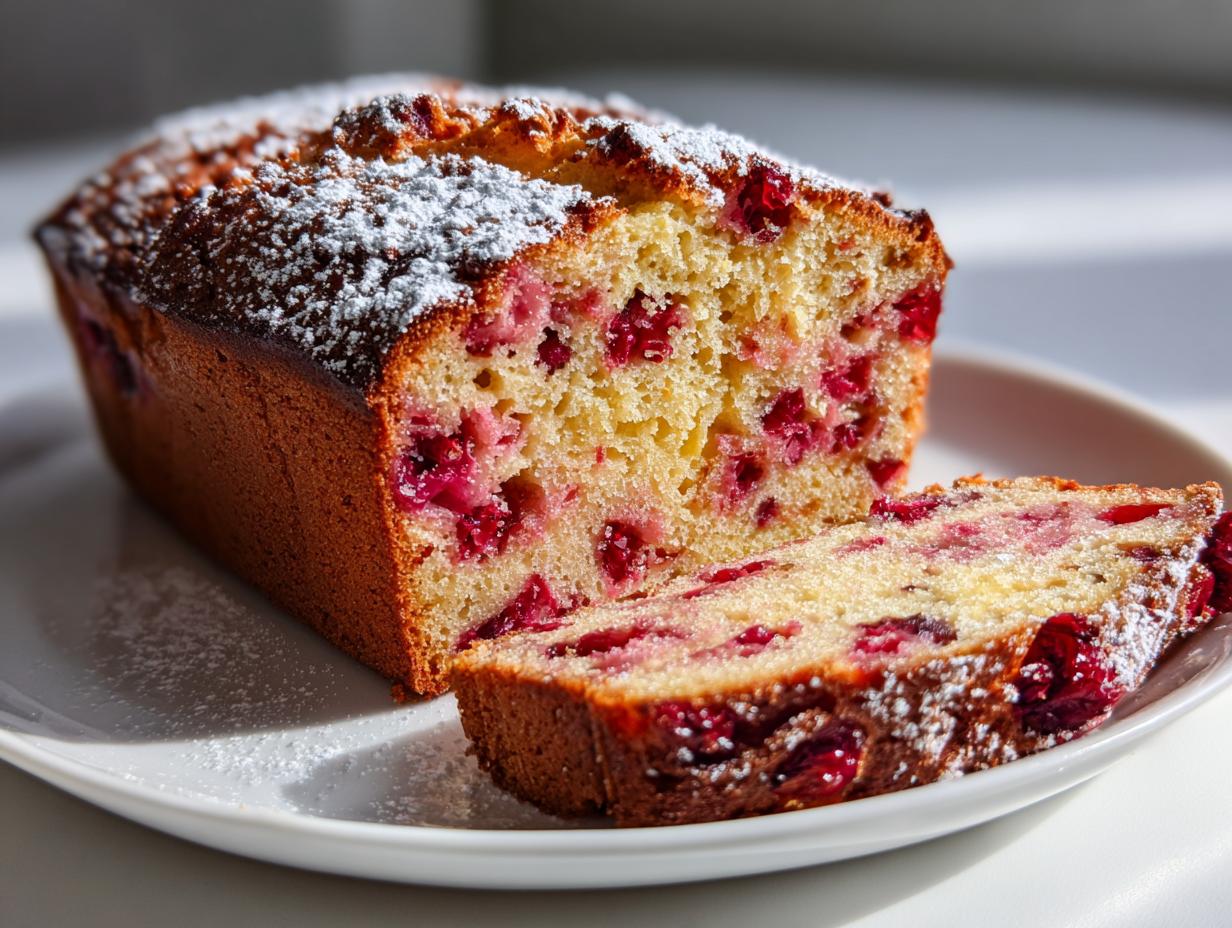 Cranberry Lemon Loaf
