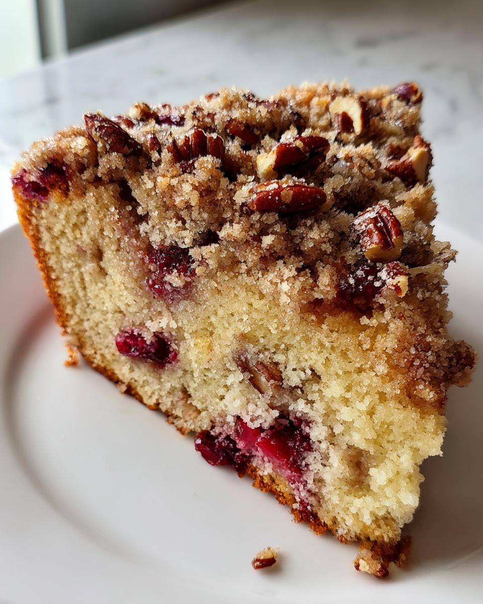 Delicious Cranberry Pecan Coffee Cake for 45 Minutes 6 Cranberry Pecan Coffee Cake - detail 1