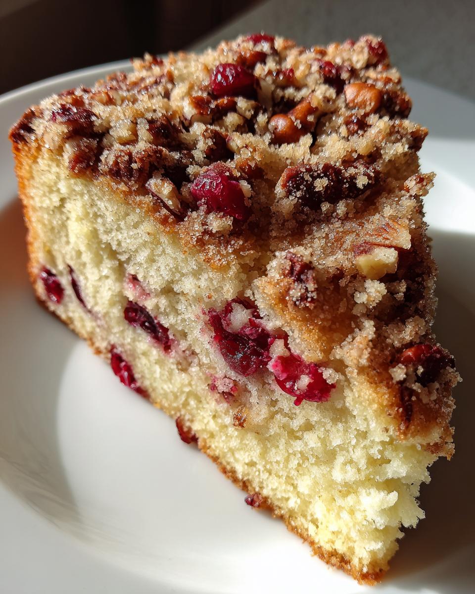 Delicious Cranberry Pecan Coffee Cake for 45 Minutes 8 Cranberry Pecan Coffee Cake - detail 3