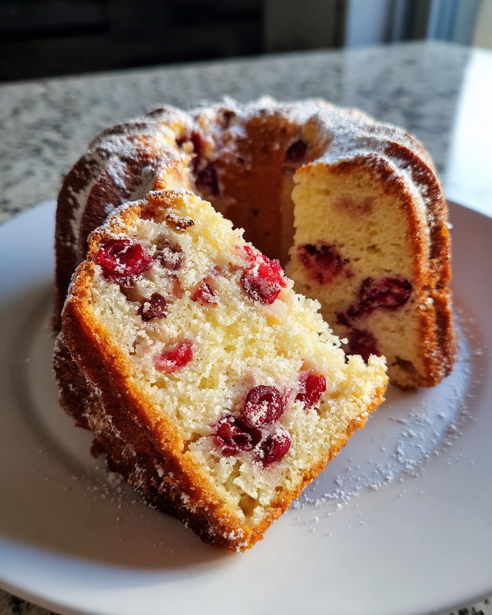 Irresistible Cranberry Pound Cake Recipe for Cozy Bliss 4 Cranberry Pound Cake - detail 1