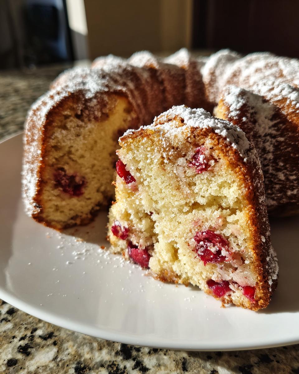 Irresistible Cranberry Pound Cake Recipe for Cozy Bliss 5 Cranberry Pound Cake - detail 2