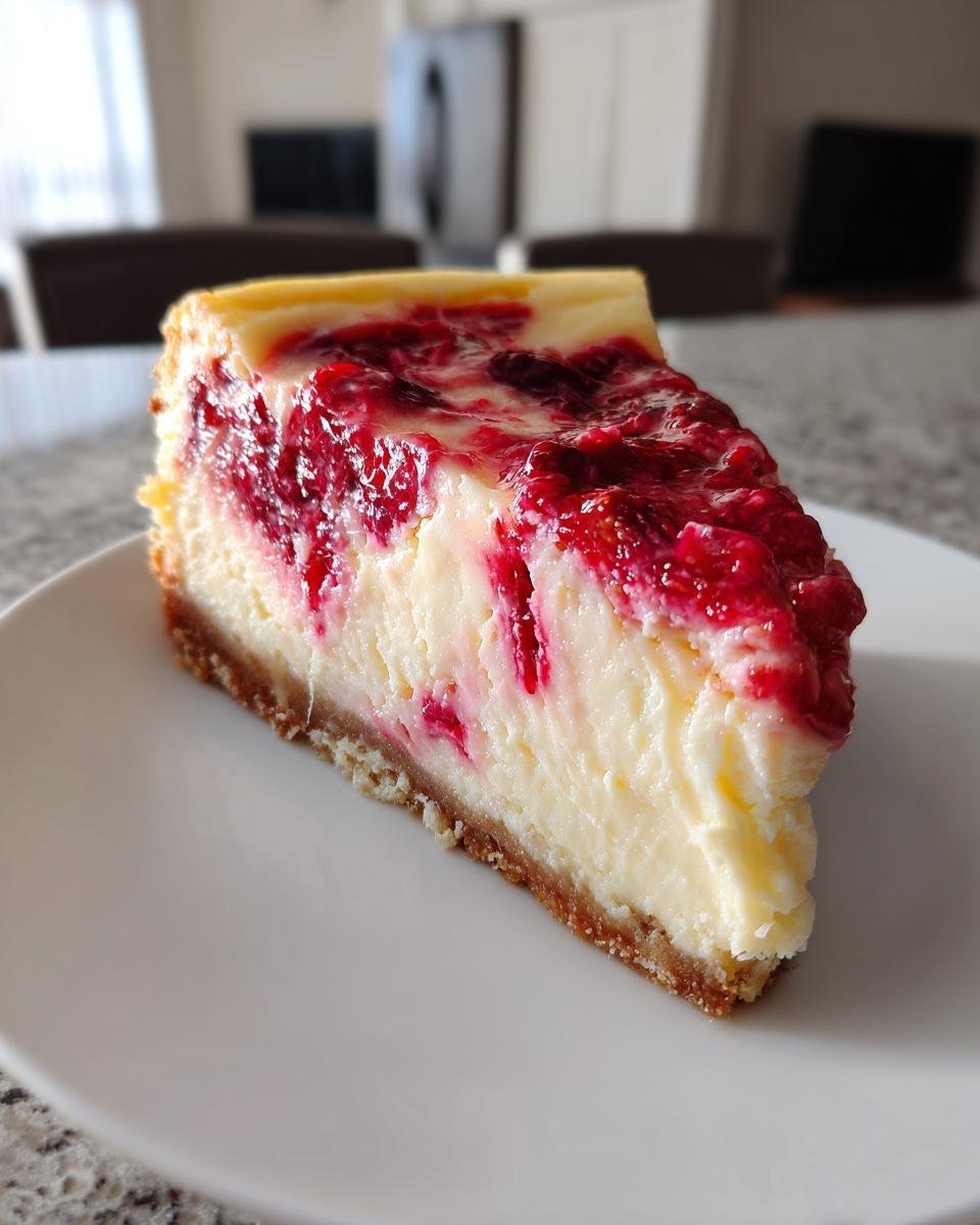 1 Creamy Cranberry Swirl Cheesecake That Steals Hearts 7 Cranberry Swirl Cheesecake - detail 2