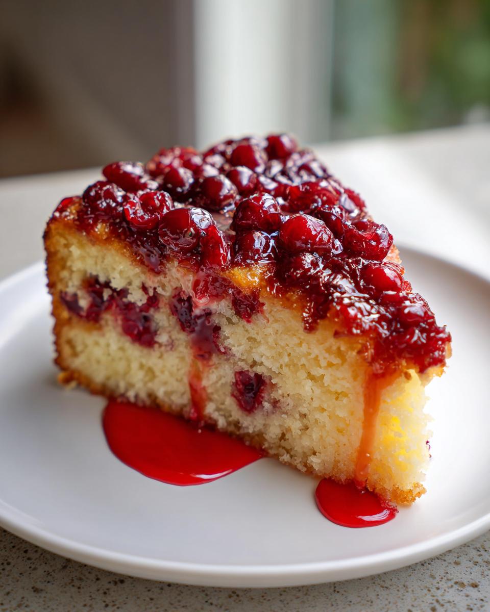 Irresistible Cranberry Upside Down Cake Recipe You’ll Crave 4 Cranberry Upside Down Cake - detail 1