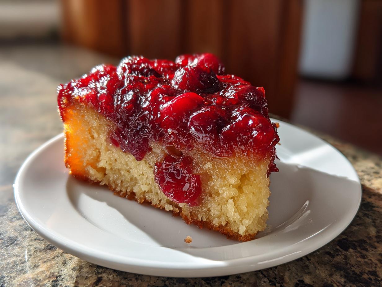 Cranberry Upside Down Cake