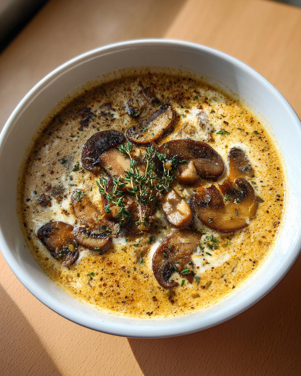 Cream of Mushroom Soup - detail 1