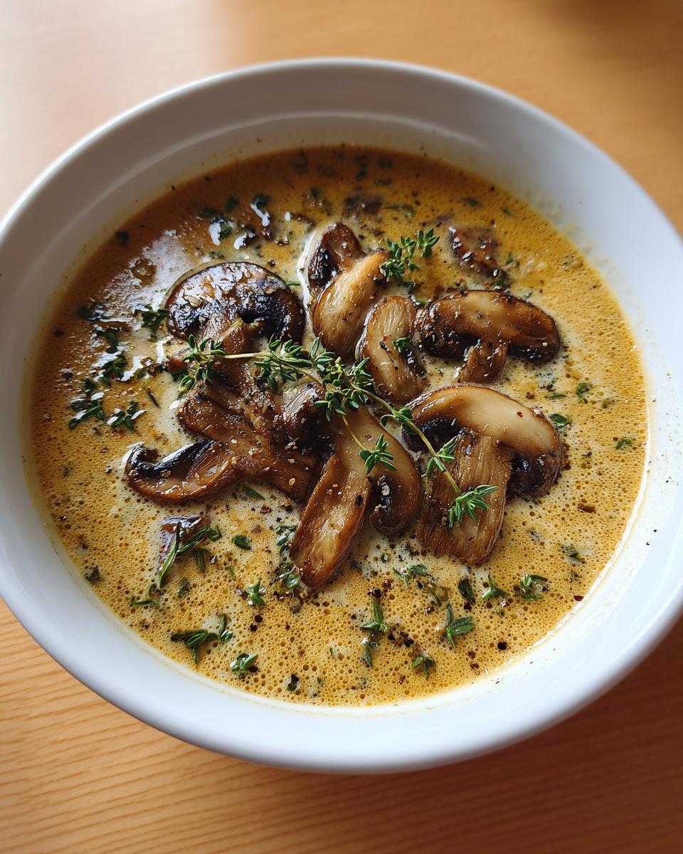 Cream of Mushroom Soup - detail 3