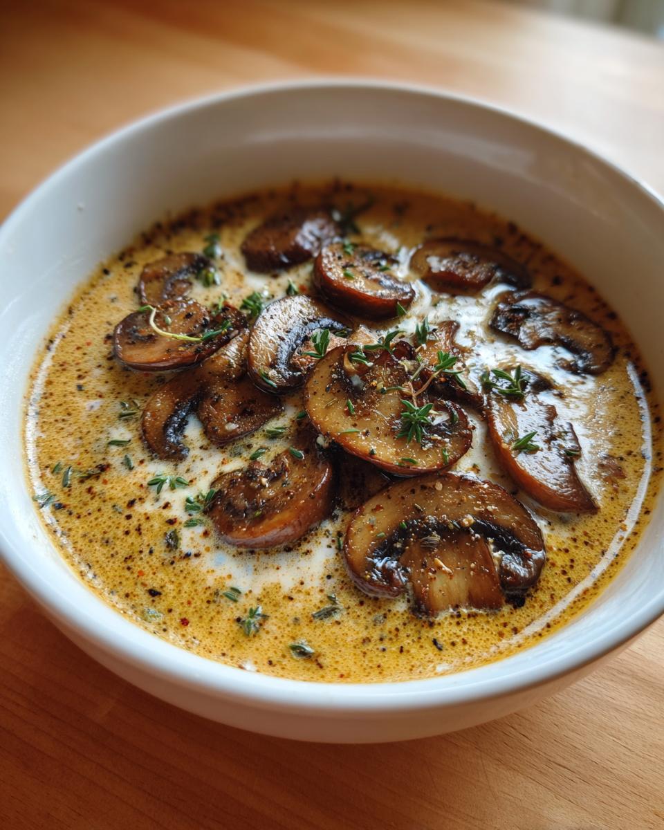 Cream of Mushroom Soup - detail 4