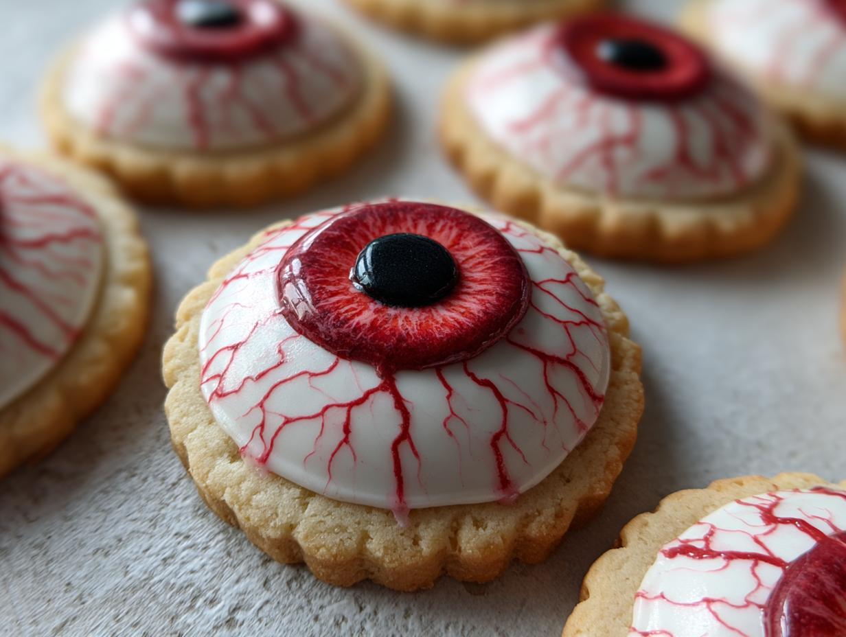 Eyeball Sugar Cookies