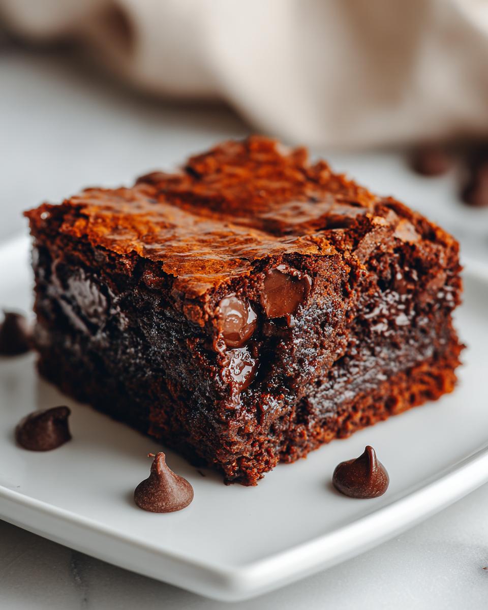 Flourless Pumpkin Brownies - detail 1