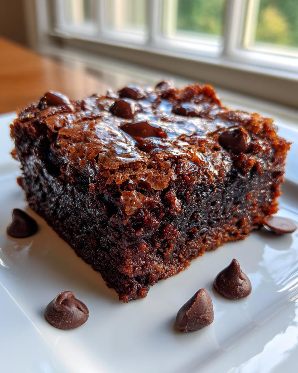 Flourless Pumpkin Brownies - detail 2