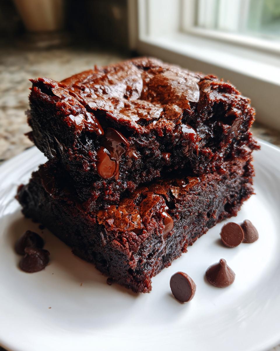 Flourless Pumpkin Brownies - detail 3